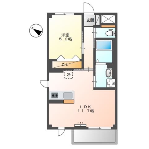 ATB松之内 間取り