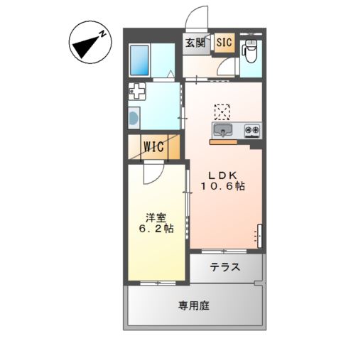 N’ s ARK(エヌズアーク) 間取り