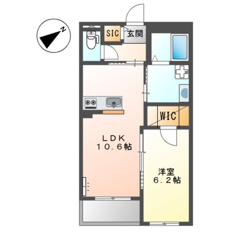 N’ s ARK(エヌズアーク) 間取り