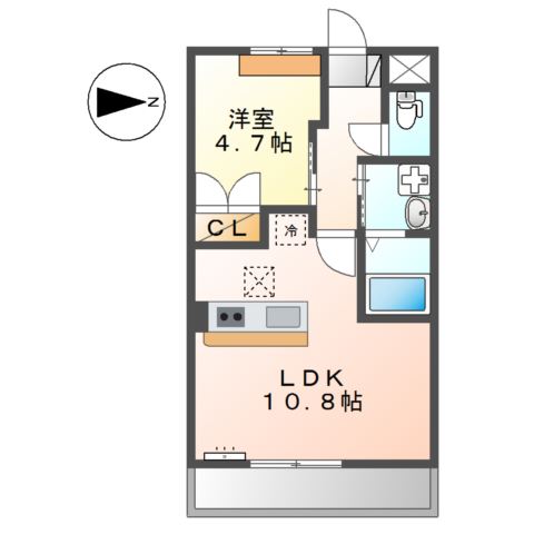 メゾン・オーガスト 間取り
