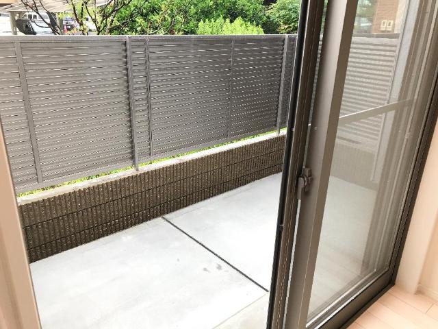 仮）寺田縄新築アパート ベランダ