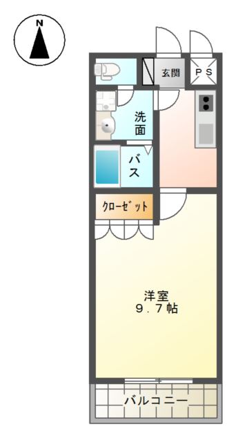 プランドールＹ’ｓ　Ⅱ 間取り