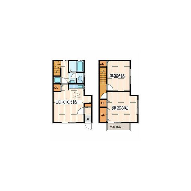アムール鎌倉 101号室 間取り