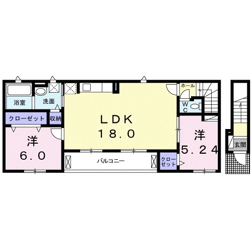 ガーデンあかつき 202号室 間取り