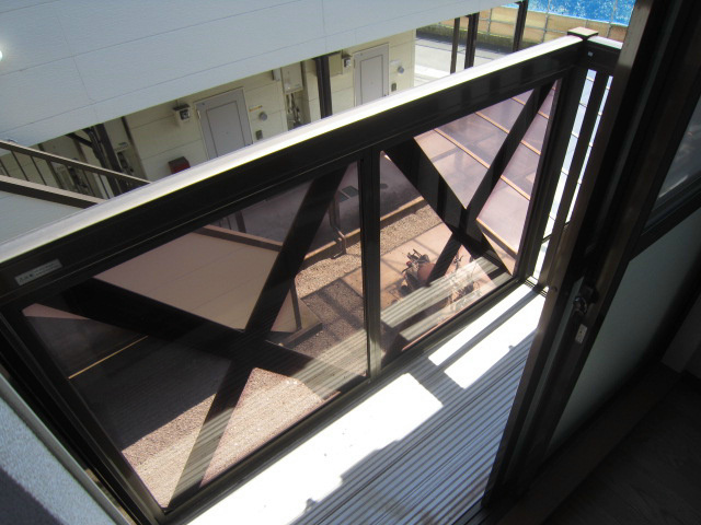 ベルシオン丸久　B棟 ベランダ