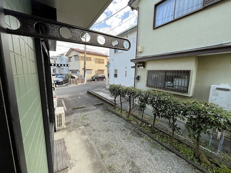 ハイツ丸久B ベランダ