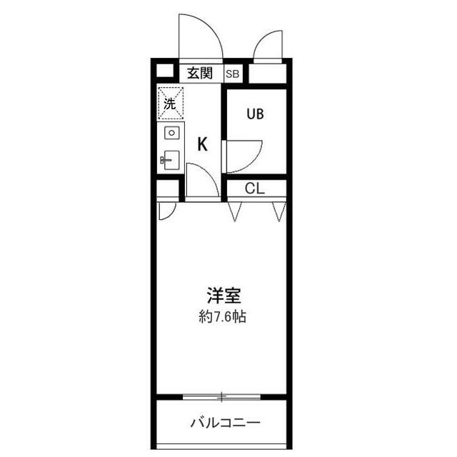 PLENDY戸塚 202号室 間取り