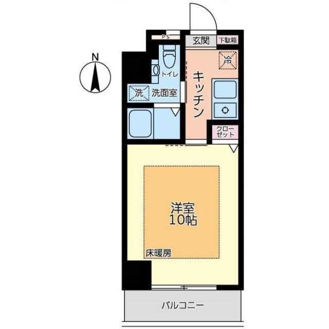 ユニバーサル南藤沢タワー 303号室 間取り