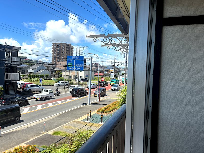 コーポサテライト ベランダ