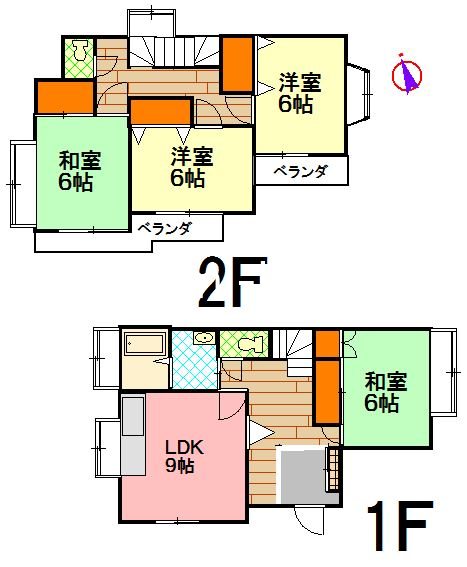 公所戸建 間取り