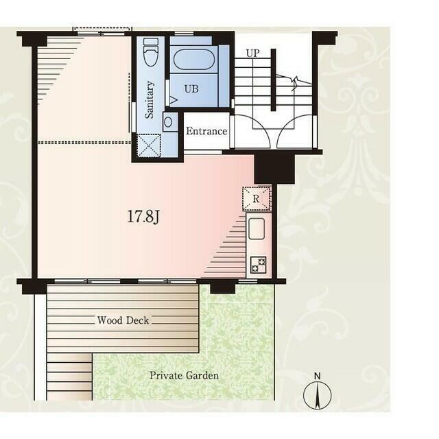 ホシノタニ団地 4-A102号室 間取り