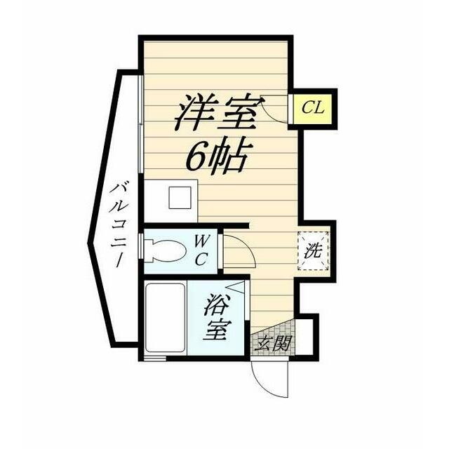 アーバンフラット本郷台 301号室 間取り