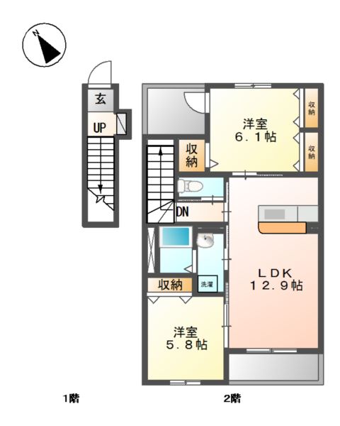 ル・リアン 間取り