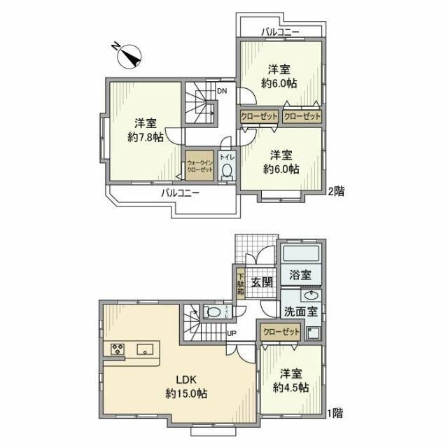 港南台戸建 間取り
