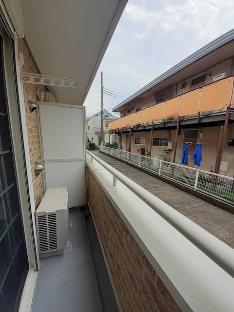 ソレアード ベランダ