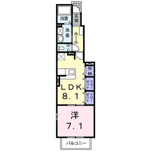 サニーハウス　２ 103号室 間取り