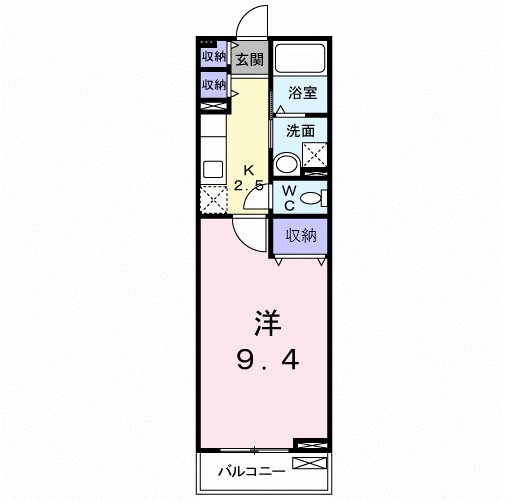 ドルチェヴィータ・鎌倉 203号室 間取り
