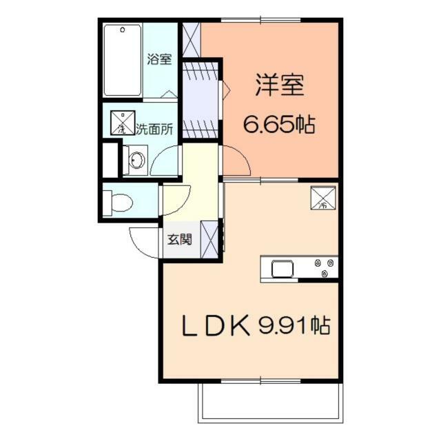 ＥＣＸＩＡ　Ⅱ 202号室 間取り