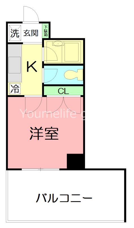 日宝コートヒルズ洋光台Ⅳ 203号室 間取り