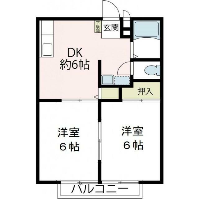 ルミエール泉Ａ 103号室 間取り