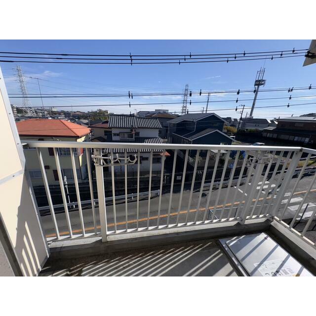 ビューハイツ台の山 ベランダ