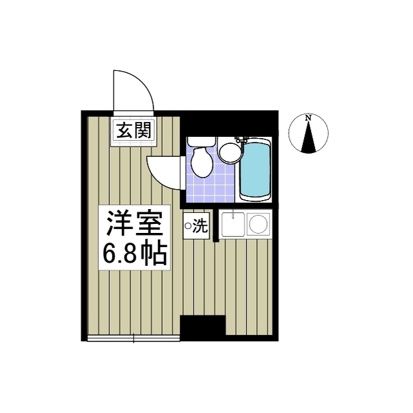 DMニューライフ湘南 206号室 間取り