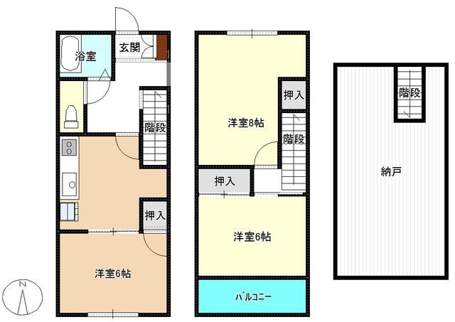 メゾン・トミヅカ 9号室 間取り