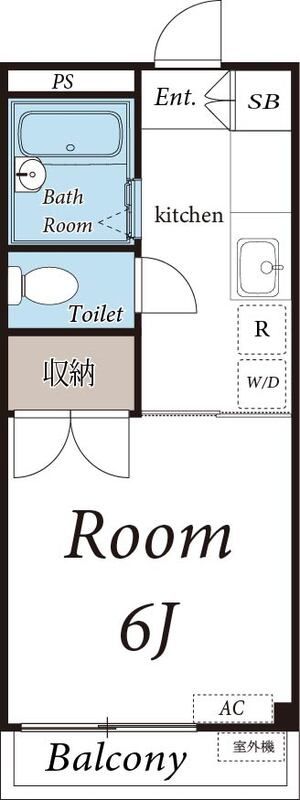 第二日信ビル 402号室 間取り