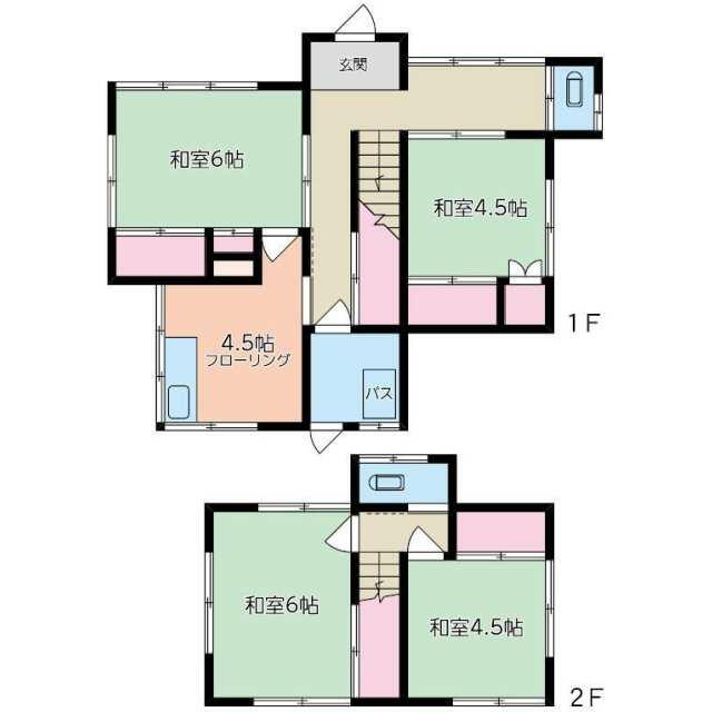 公田町貸戸建 間取り