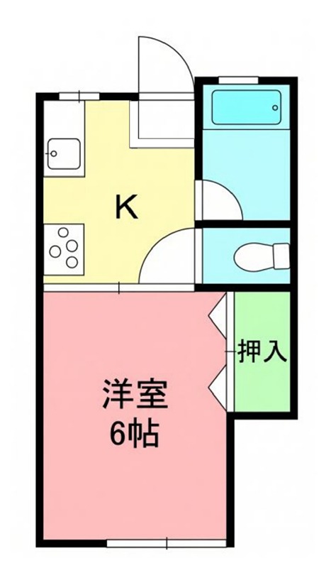 ハイツハーモニー 間取り