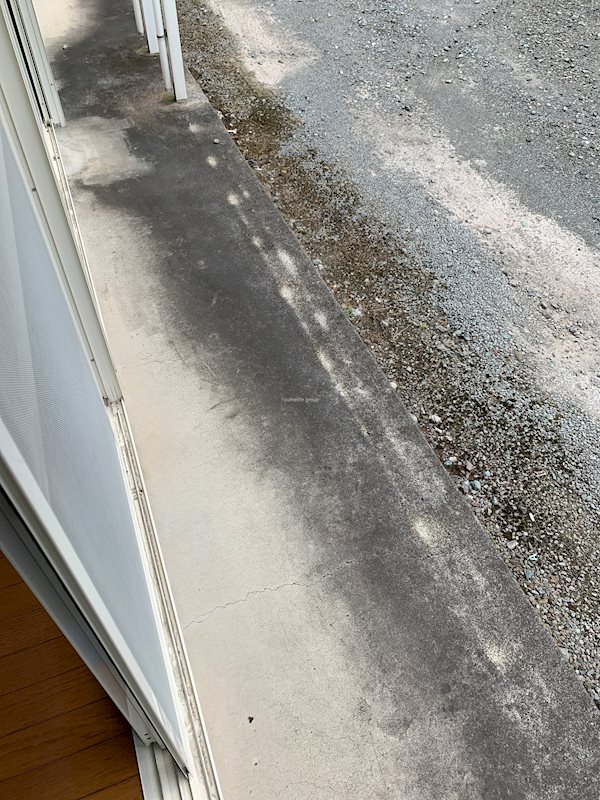 ローズガーデンB ベランダ