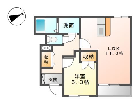 Ｇｒａｎｄｅ．Ｍ 間取り