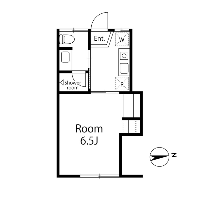 東海ヒルズ A1号室 間取り