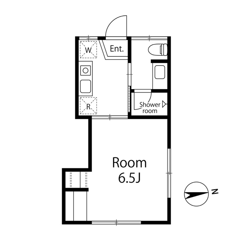 東海ヒルズ A2号室 間取り