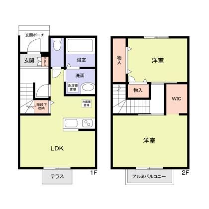 ＳＴＲＡＨＬ 102号室 間取り