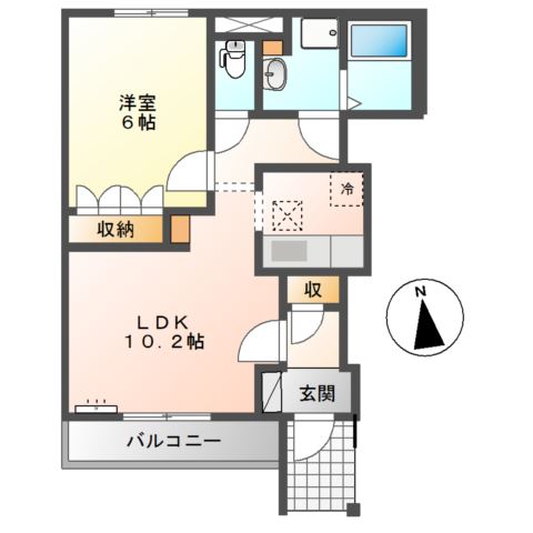 エクセレントヴュー米峰 間取り