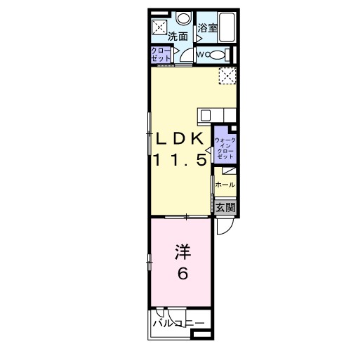 プレールシュメゾン 301号室 間取り