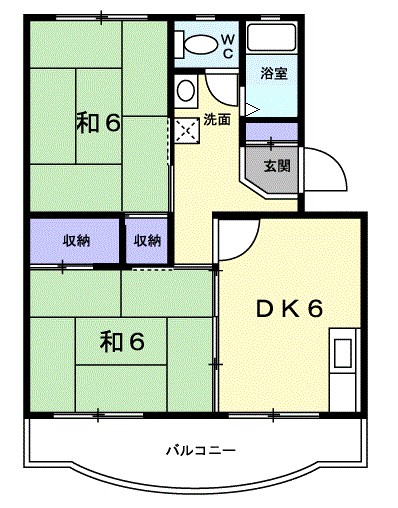 アブニールＮＫ 302号室 間取り