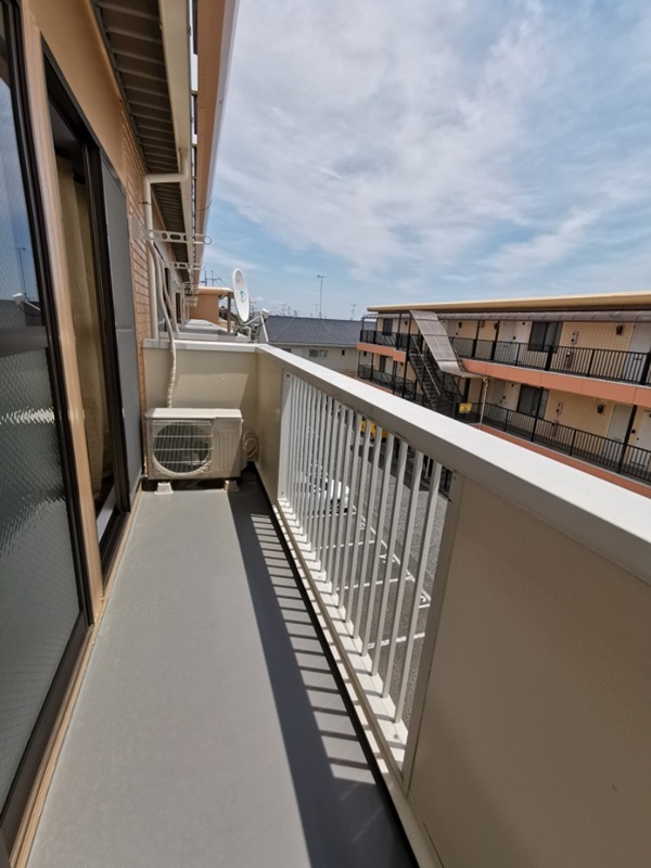 シティー堂山Ｂ ベランダ