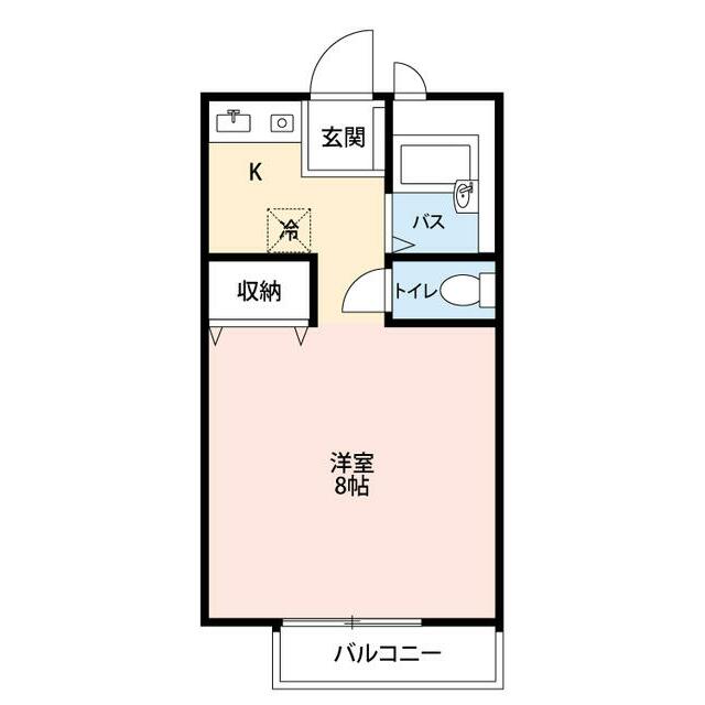 シーサイドＫ 203号室 間取り