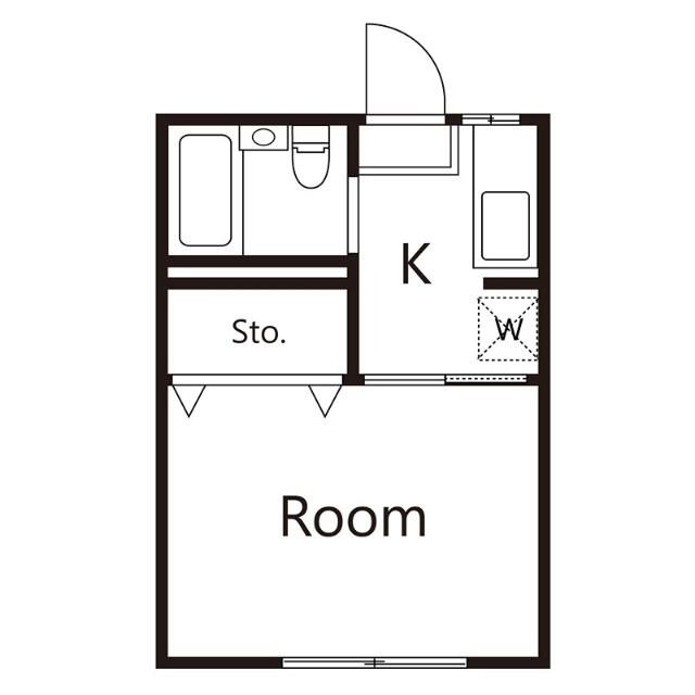 リベルテ 203号室 間取り