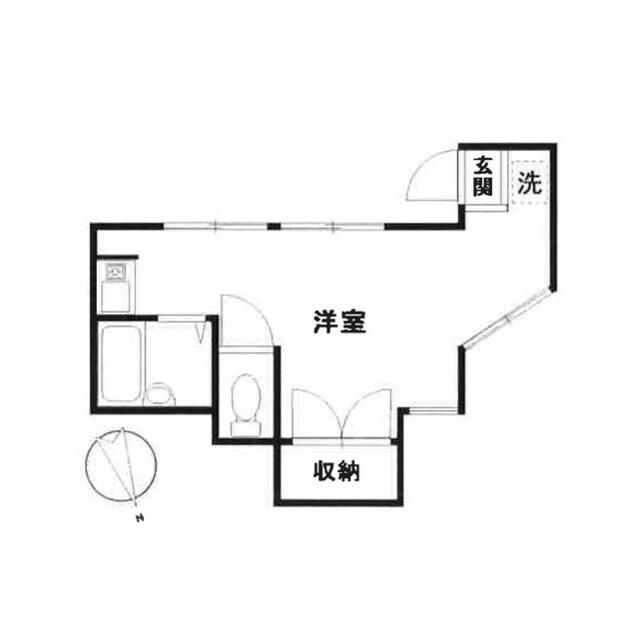 メゾン北鎌倉 101号室 間取り