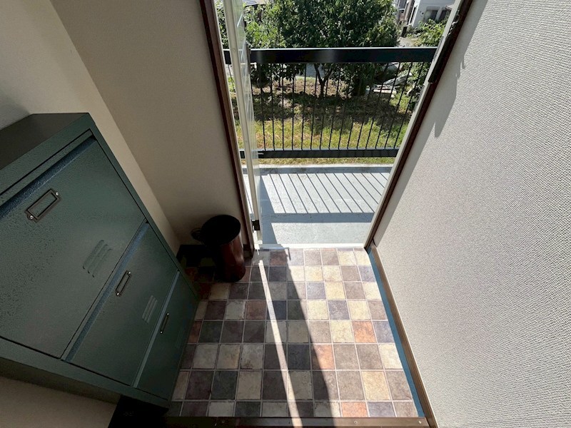 寒川山手ハイツ 玄関