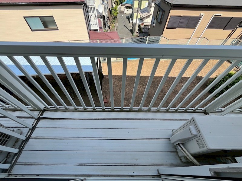 寒川山手ハイツ ベランダ