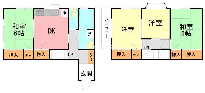 スリーライツ湘南  106号室 間取り