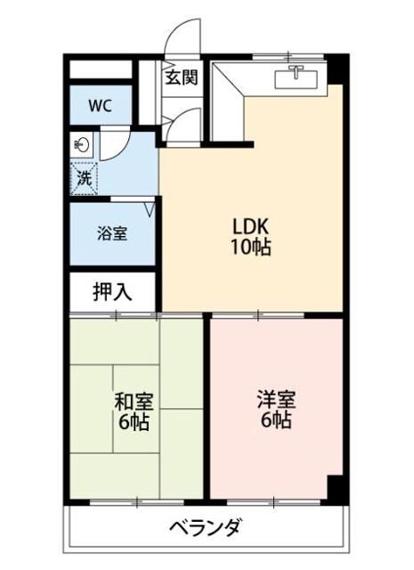 ナカマチビル 304号室 間取り
