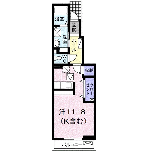グランデマーレ 103号室 間取り