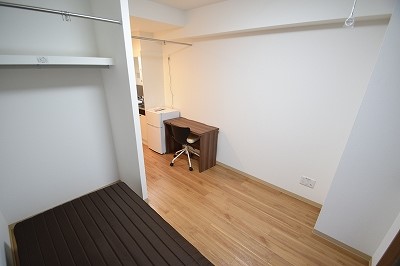 カレッジテラス東海大学前A棟（食事付） ベッドルーム