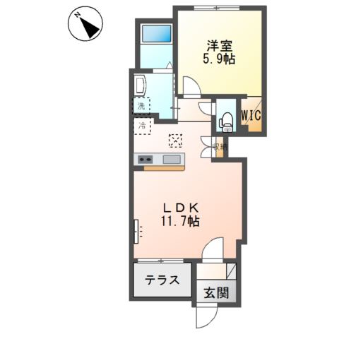 リヴィエール桜 間取り