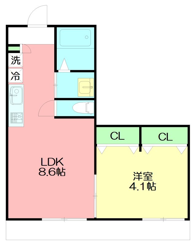 プリマヴェーラ湘南 2F号室 間取り